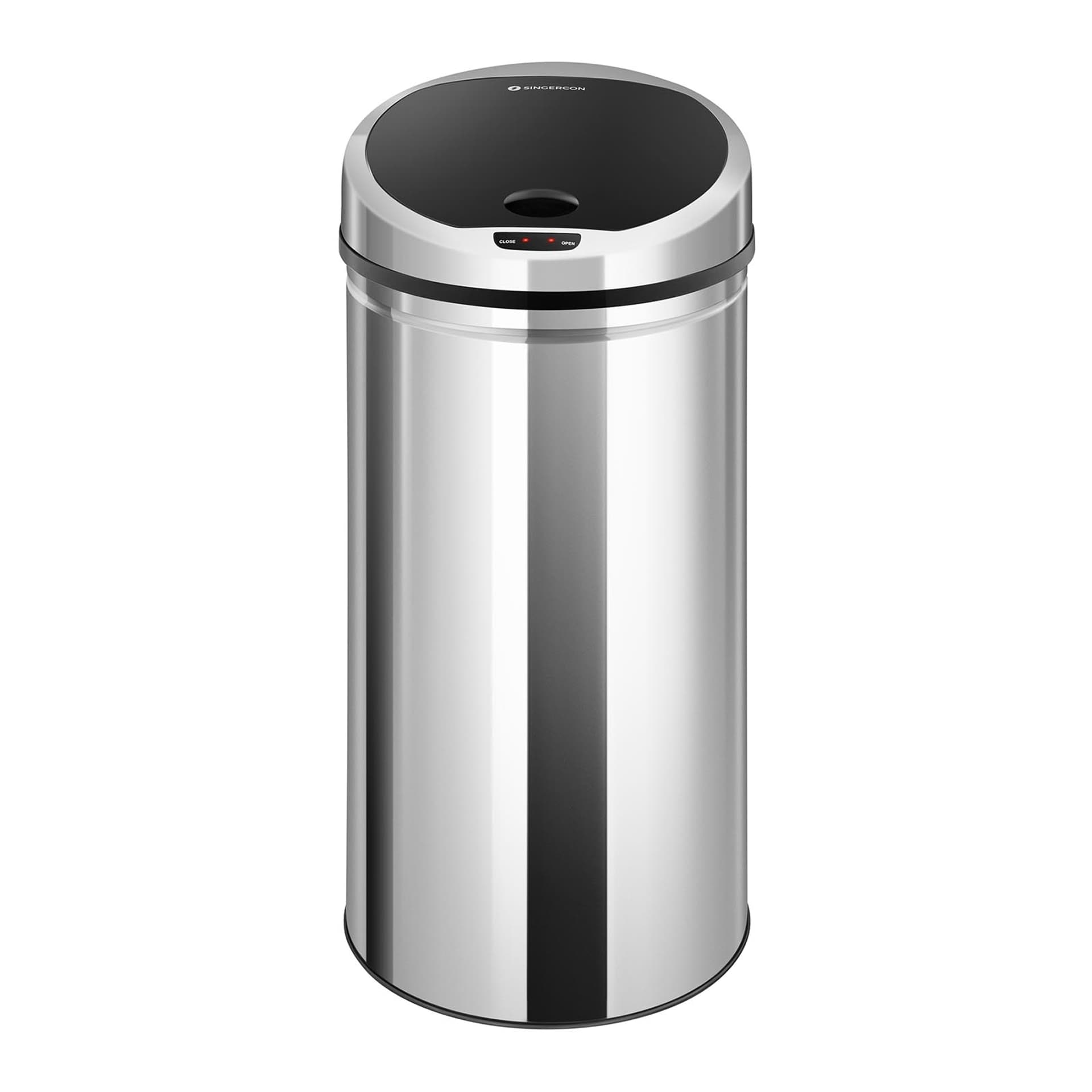 

Automatyczny kosz kubeł na śmieci odpadki z czujnikiem ruchu zasięg 30 cm 50 L