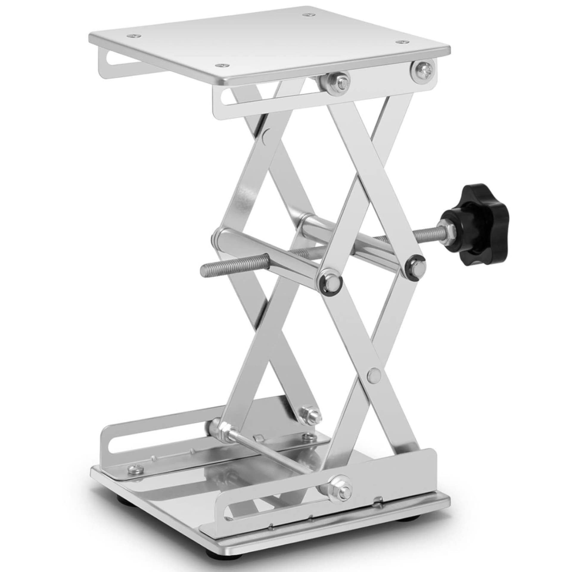 

Podnośnik laboratoryjny nożycowy 15 x 15 cm do 3 kg