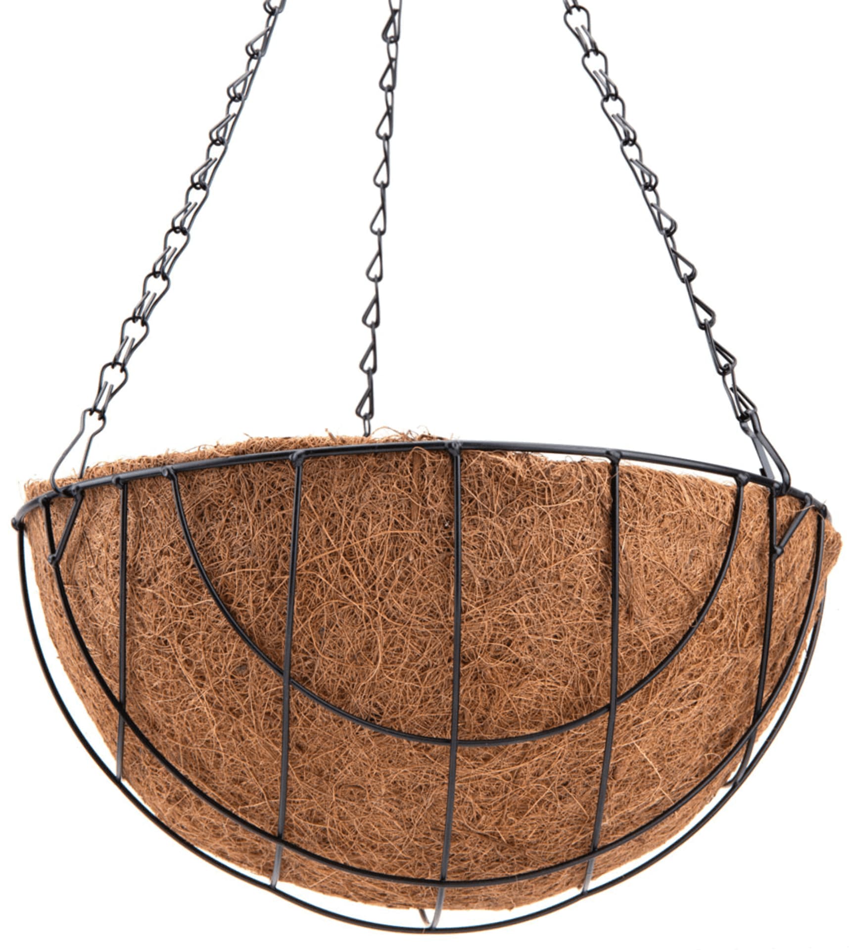 

Kosz wiszący na kwiaty mata kokosowa 25cm (rozmiar 25cm)