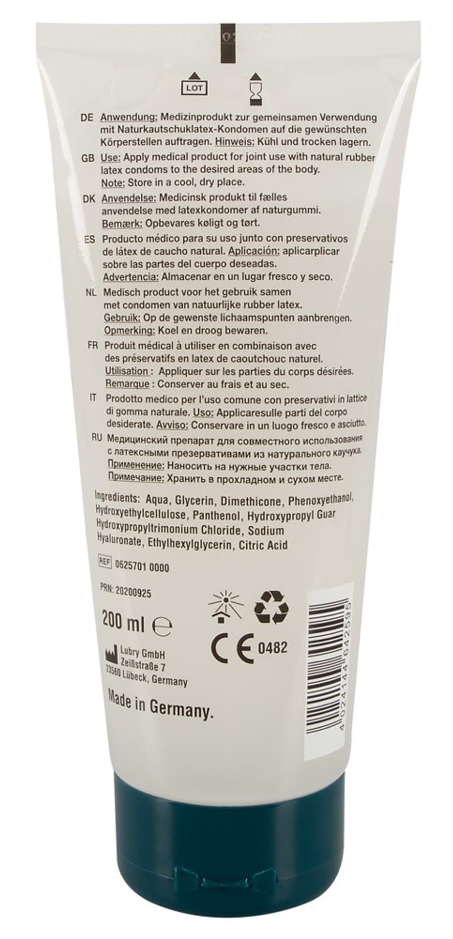 

Lubrykant analny Premium 200 ml Just Glide