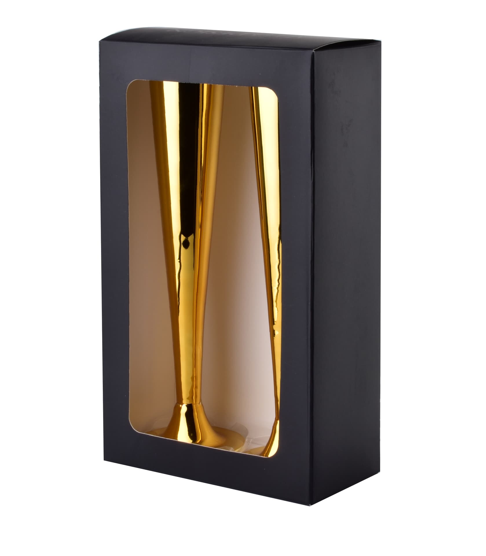 

NAYRA GOLD Komplet 2 KIELISZKÓW DO SZAMPANA 200ml 5,5x7,2xh27,5cm