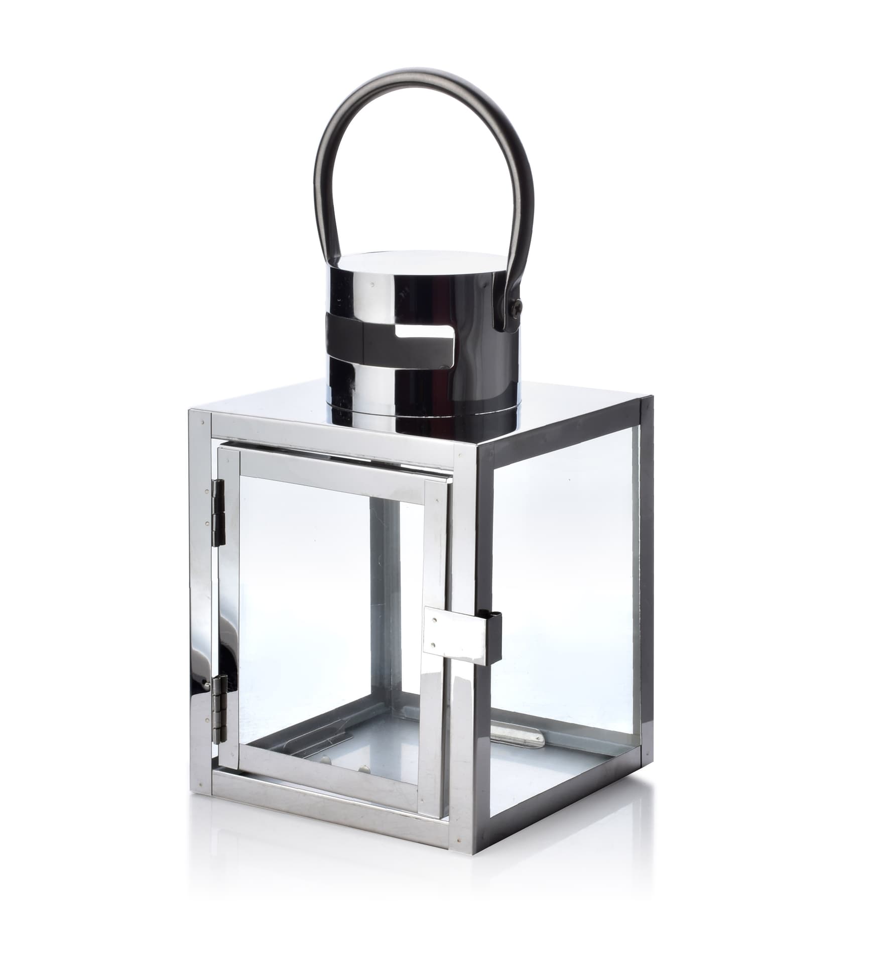 

LEONE SILVER Latarnia 12x12x25 cm