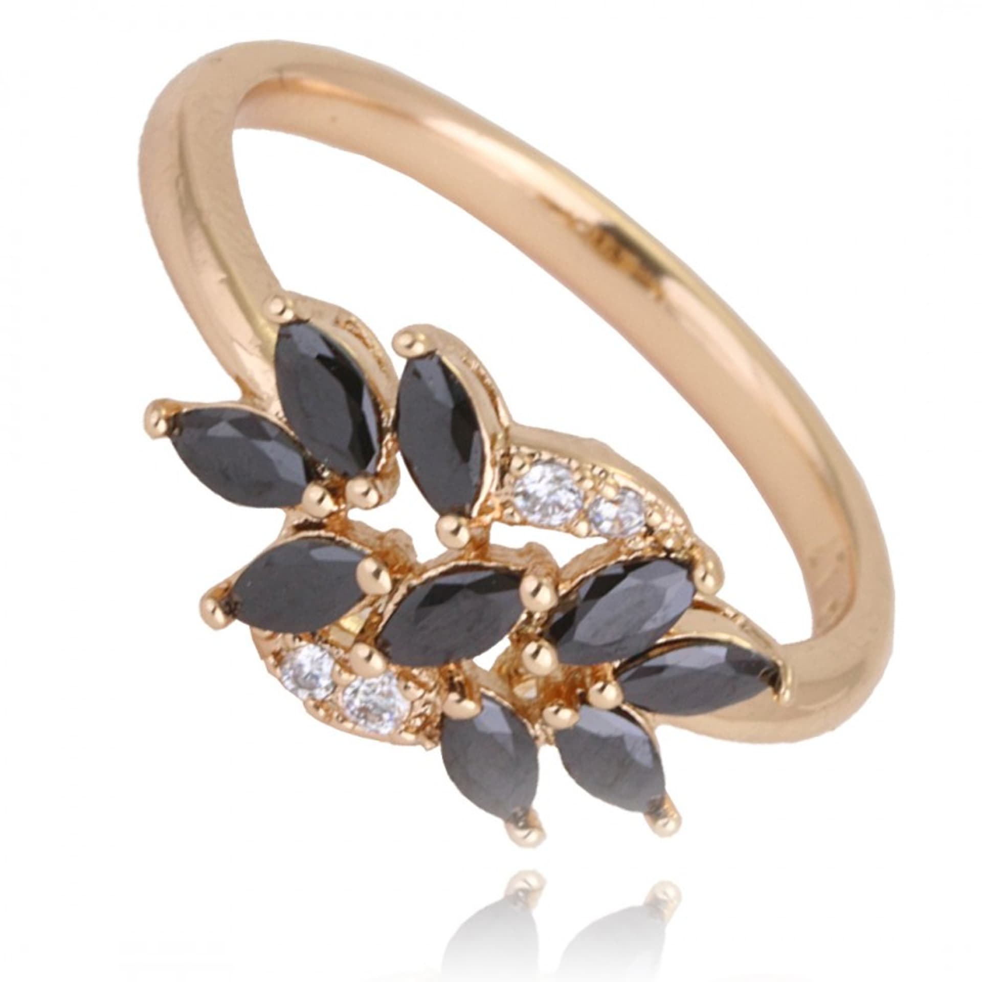 

Pierścionek stal chirurgiczna platerowana złotem PST770, Rozmiar pierścionków: US7 EU14