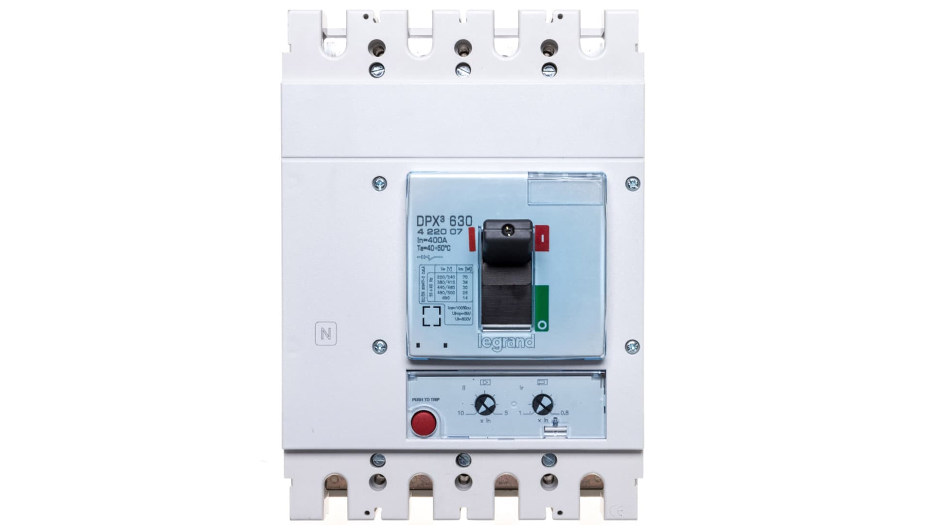 

Wyłącznik mocy 400A 4P 36kA DPX3 630 TM 422007