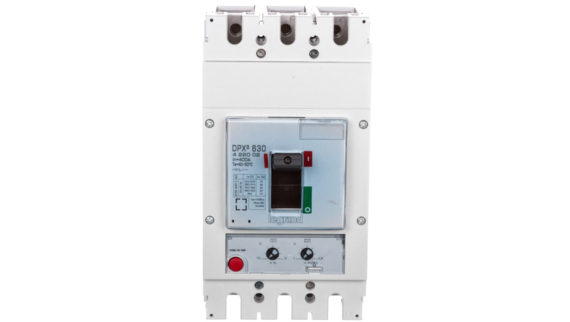 

Wyłącznik mocy 400A 3P 36kA DPX3 630 TM 422002