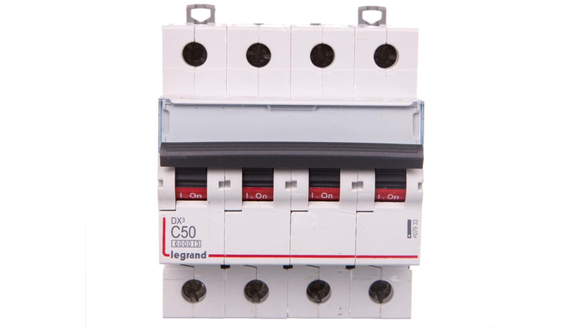 

Wyłącznik nadprądowy 4P C 50A 6kA S304 DX3 407933