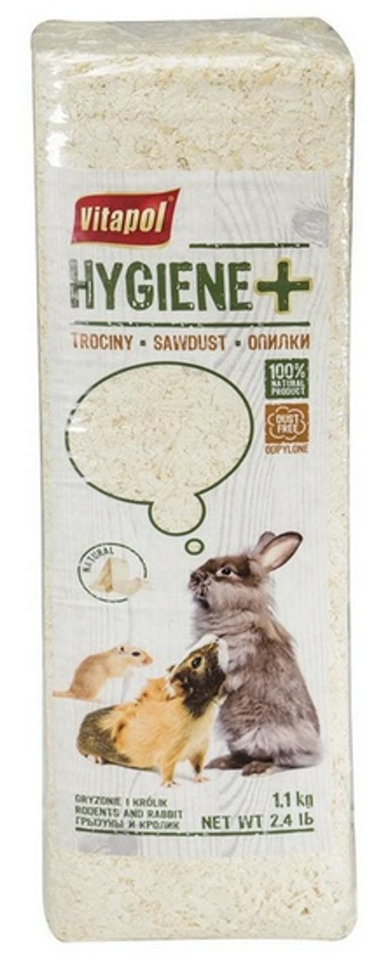 

Vitapol Trociny prasowane pomarańczowe 12-14L / 1,1kg [1054]