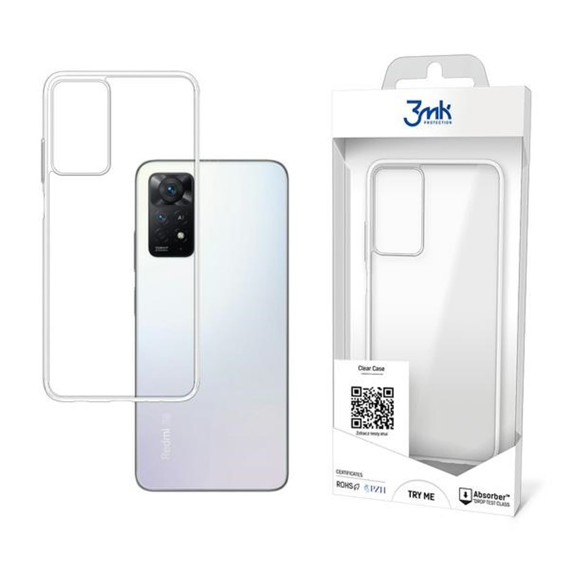 

3MK All-Safe AC Xiaomi Redmi Note 11 Pro 5G/Pro+ 5G Armor Case Clear
