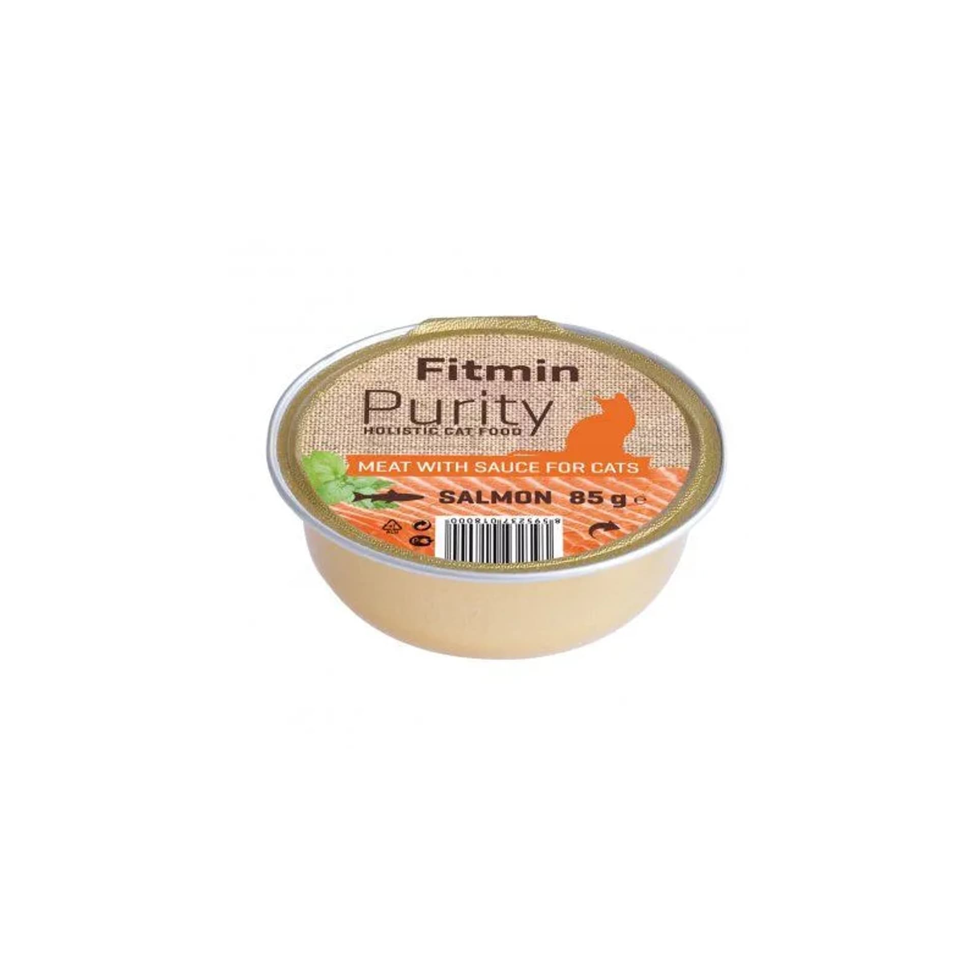 

FITMIN cat Purity alutray Salmon 85g