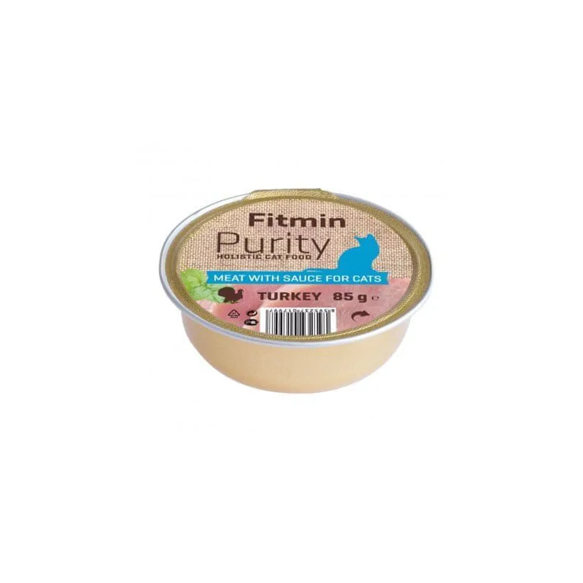 

FITMIN cat Purity alutray Turkey 85g