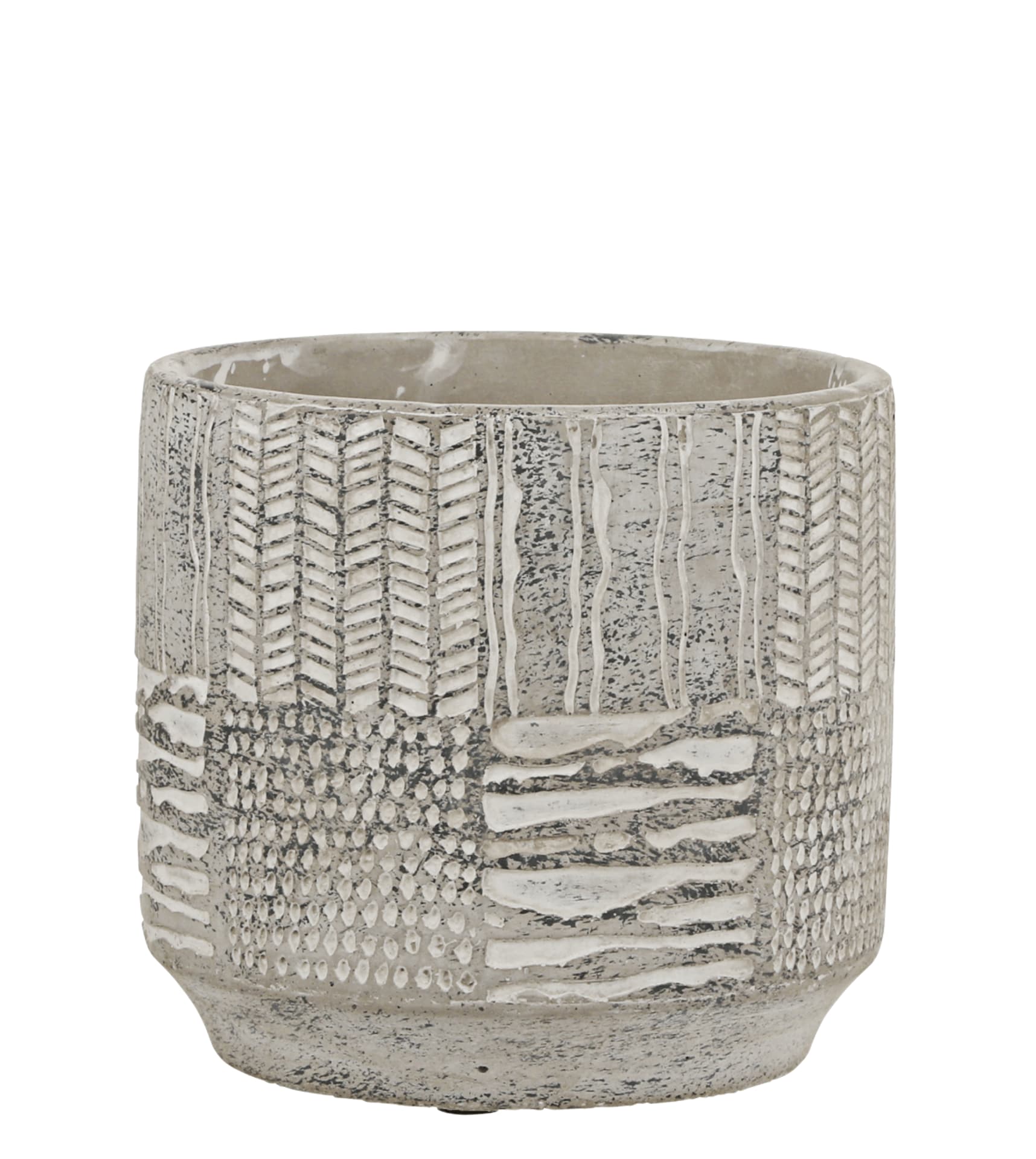

Betonowa osłonka na doniczkę szara śr. 15 cm