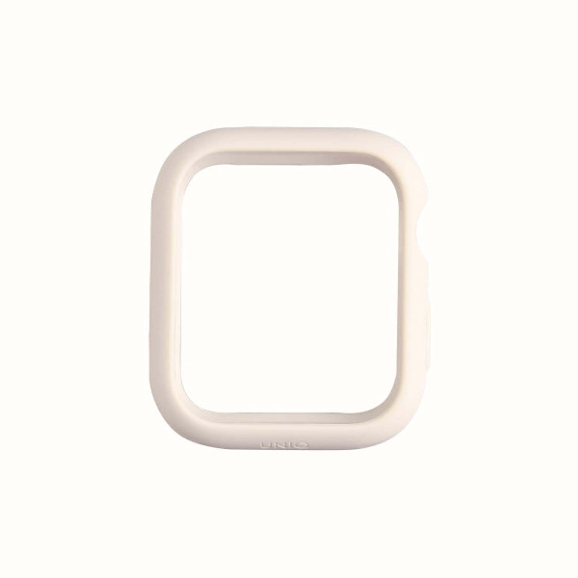 

UNIQ etui Lino Apple Watch Series 4/5/6/SE 44mm. biały/dove white