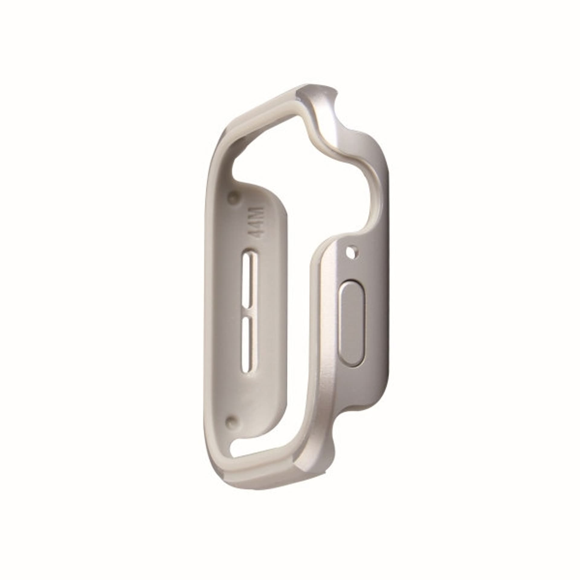 

UNIQ etui Valencia Apple Watch Series 4/5/6/SE 40mm. srebrny/titanium silver