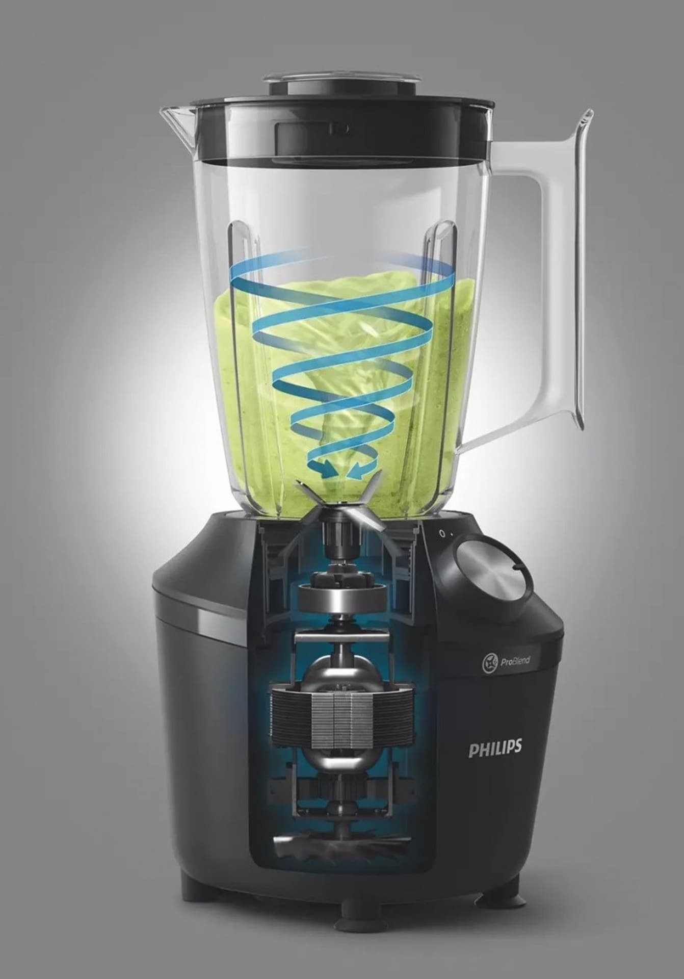 

Blender kielichowy HR2191/01 czarny