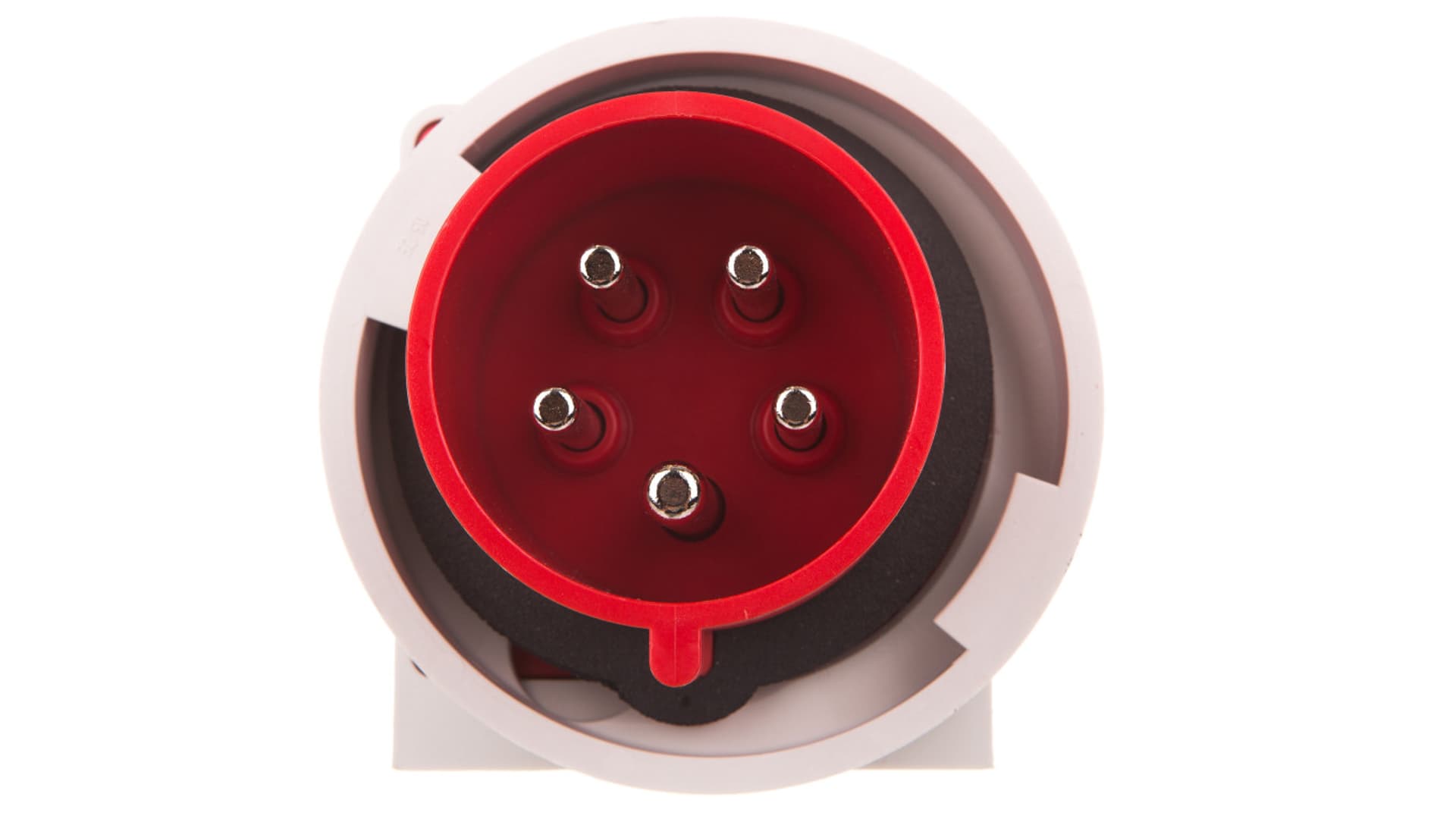 

Wtyczka odbiornikowa 32A 5P 400V czerwona IP67 5252-6kv