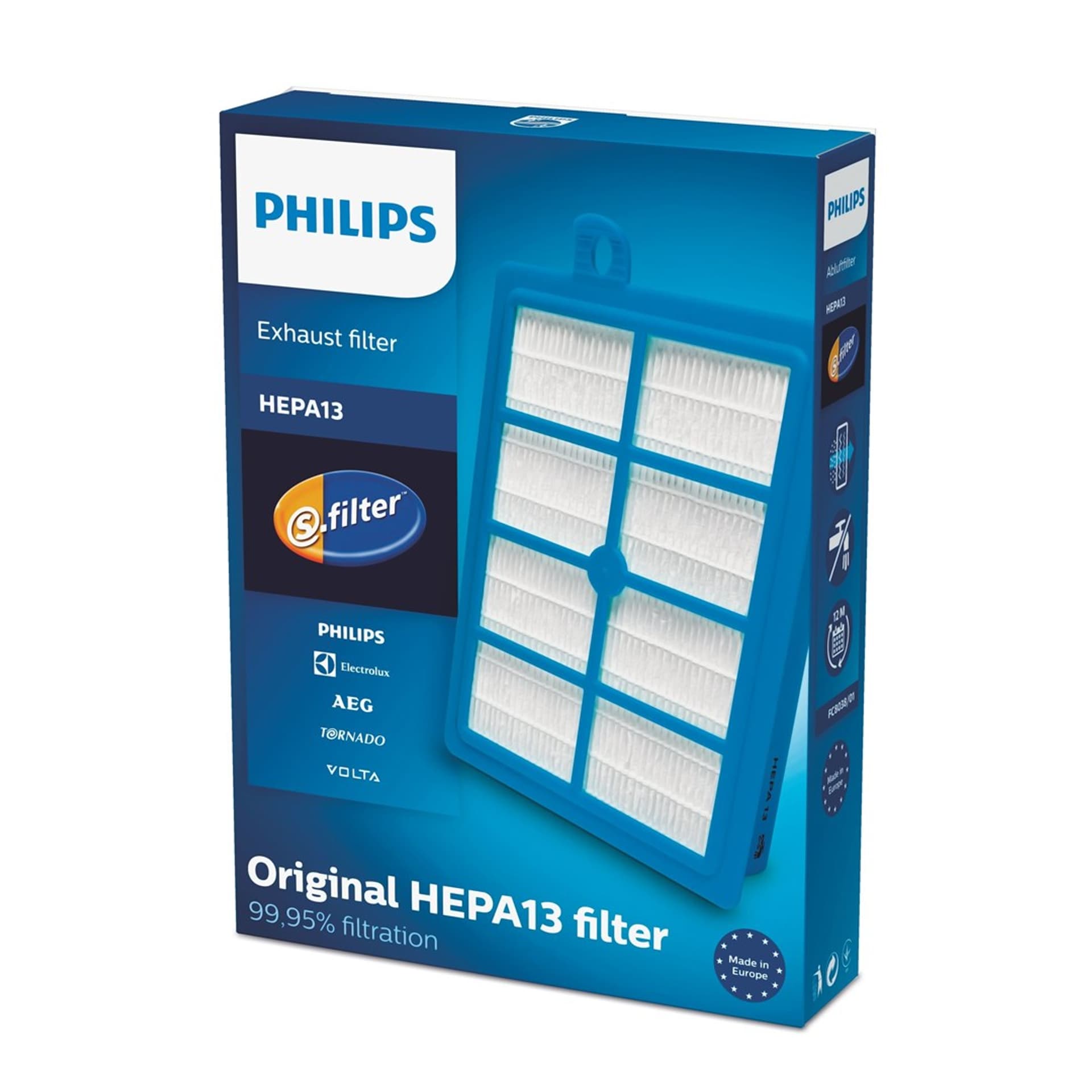 

Filtr wylotowy do odkurzacza HEPA Philips FC8038/01