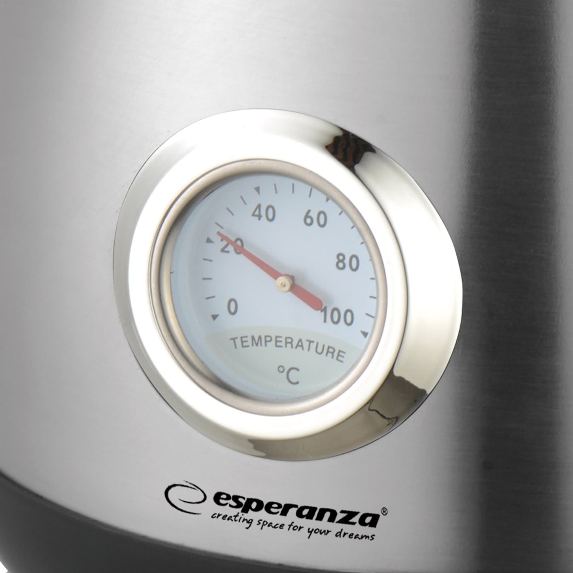 

ESPERANZA CZAJNIK ELEKTRYCZNY THAMES 1.7 L SREBRNY MATOWY EKK029