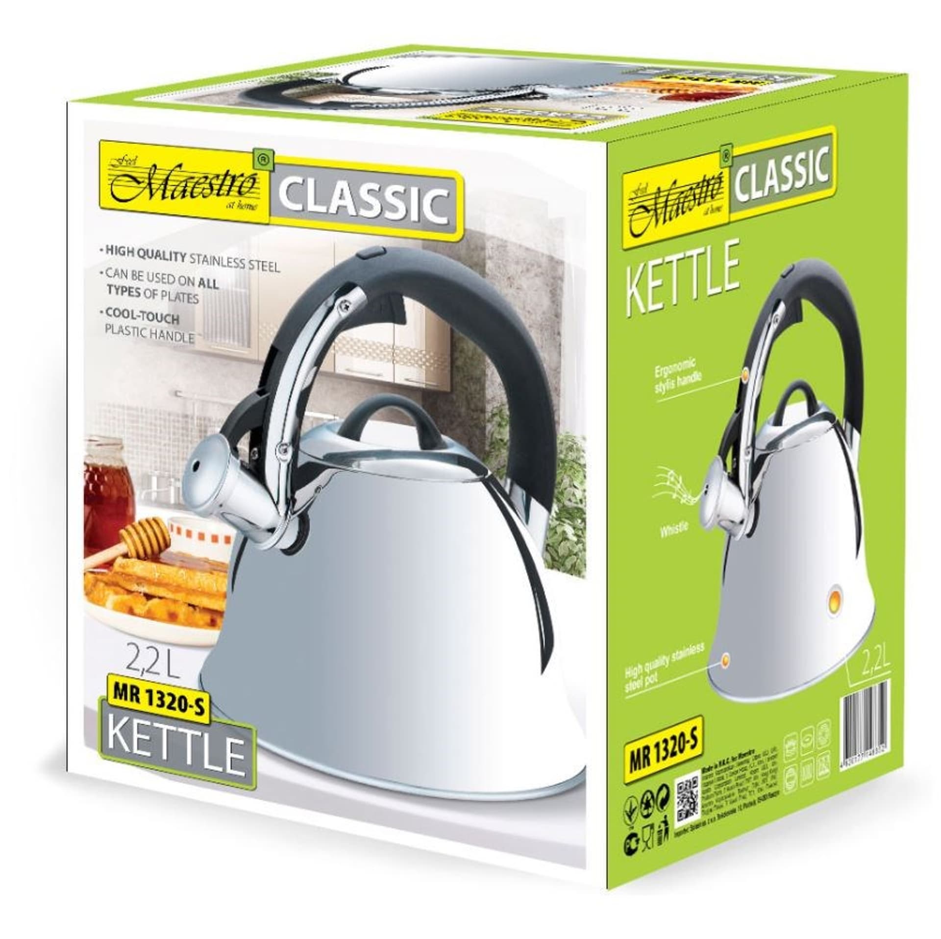 

Czajnik nieelektryczny MAESTRO MR-1320-S