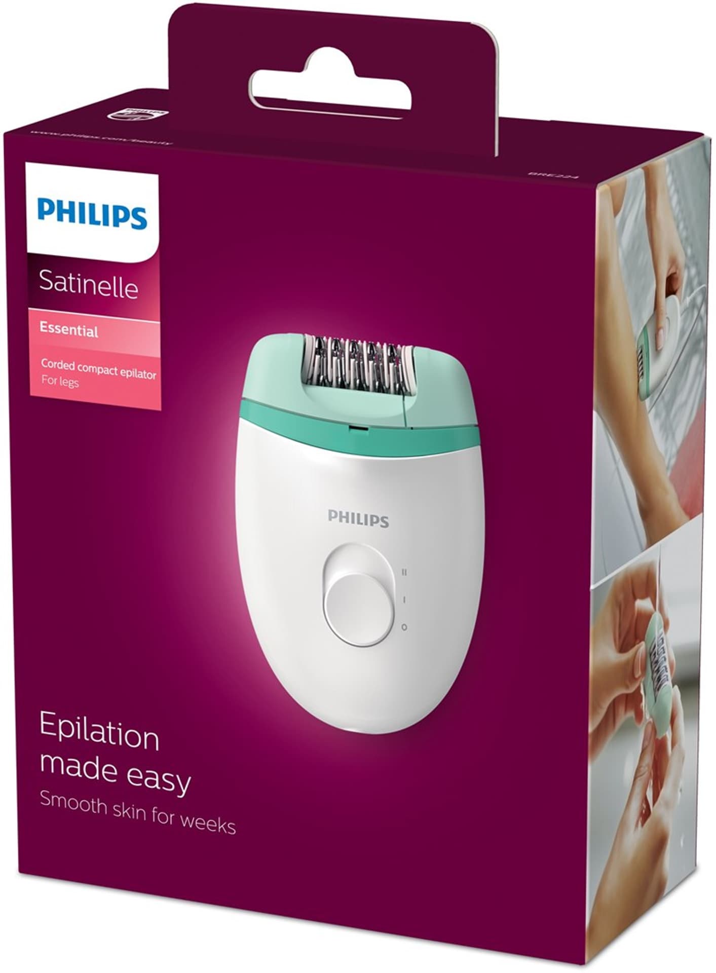 

Depilator PHILIPS Satinelle BRE 224/00