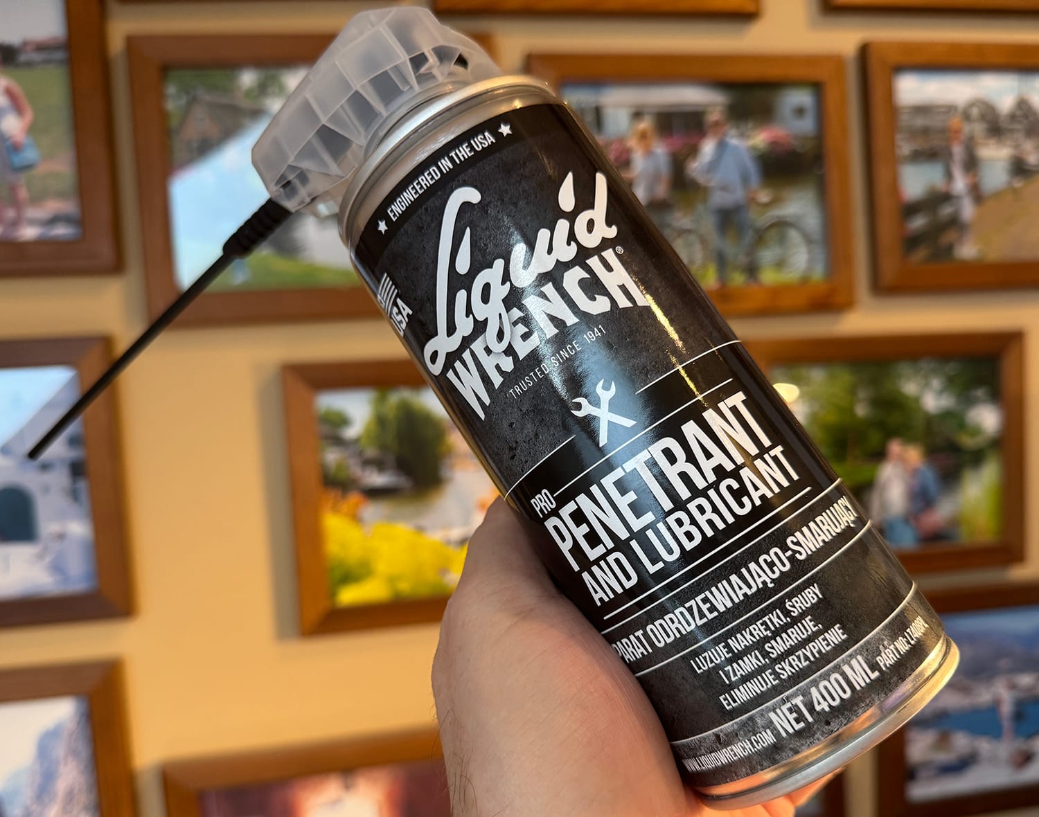 Odrdzewiacz i smar w jednym. Liquid Wrench 400ml