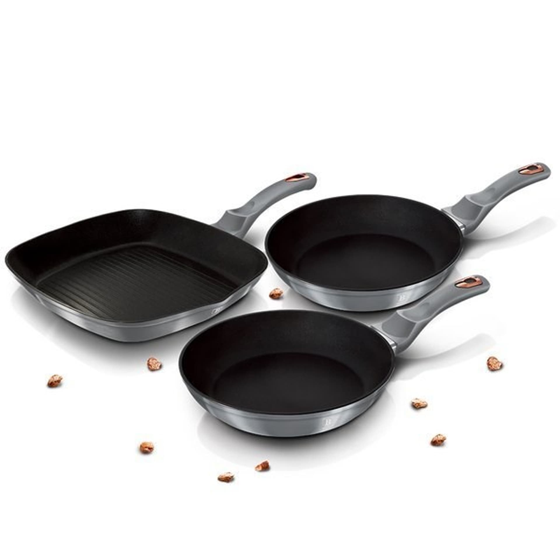 

Zestaw patelni 20/24/28 cm BERLINGER HAUS BH/6018F Moonlight Collection