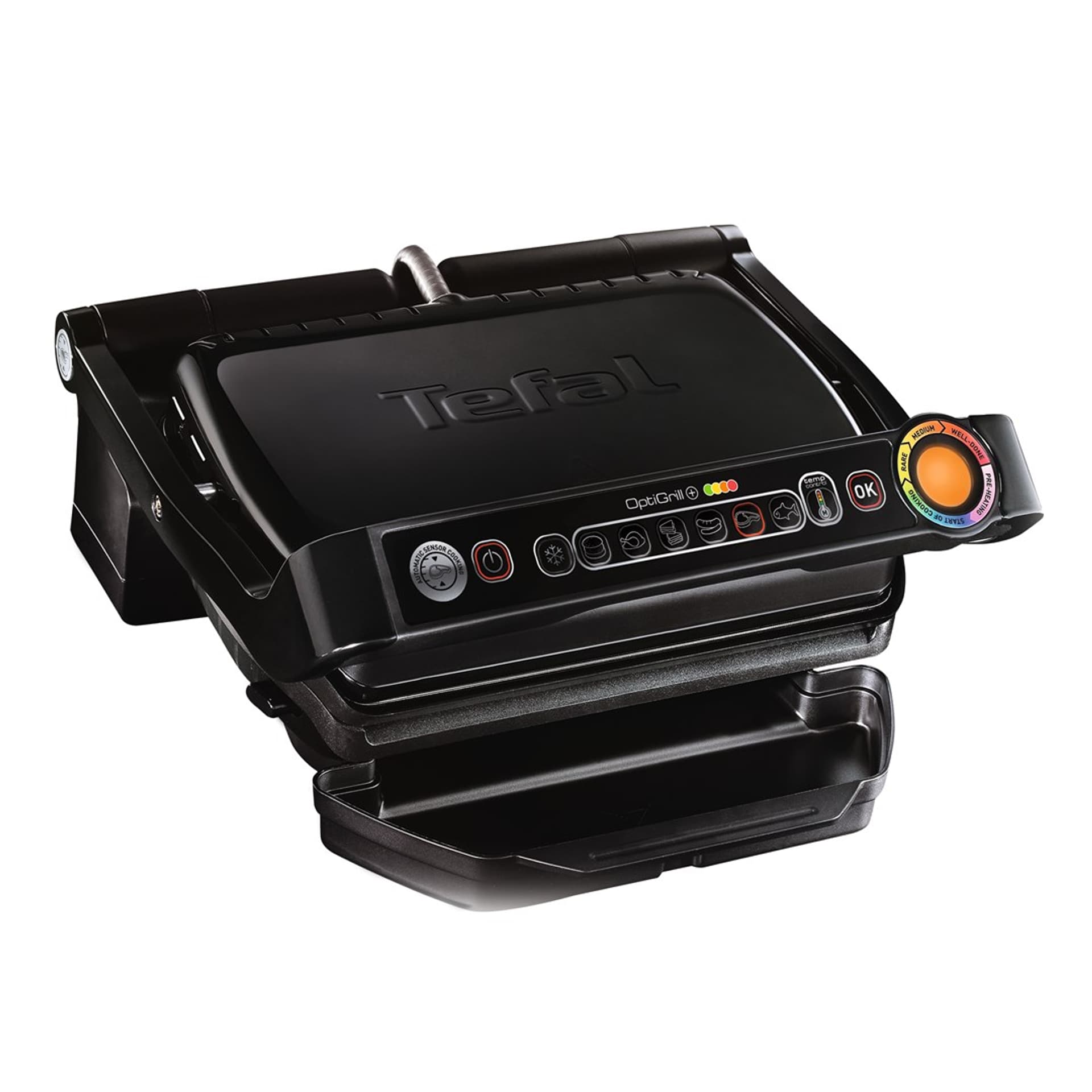 

Grill elektryczny Tefal GC 712834 (składany; 2000W; kolor czarny)