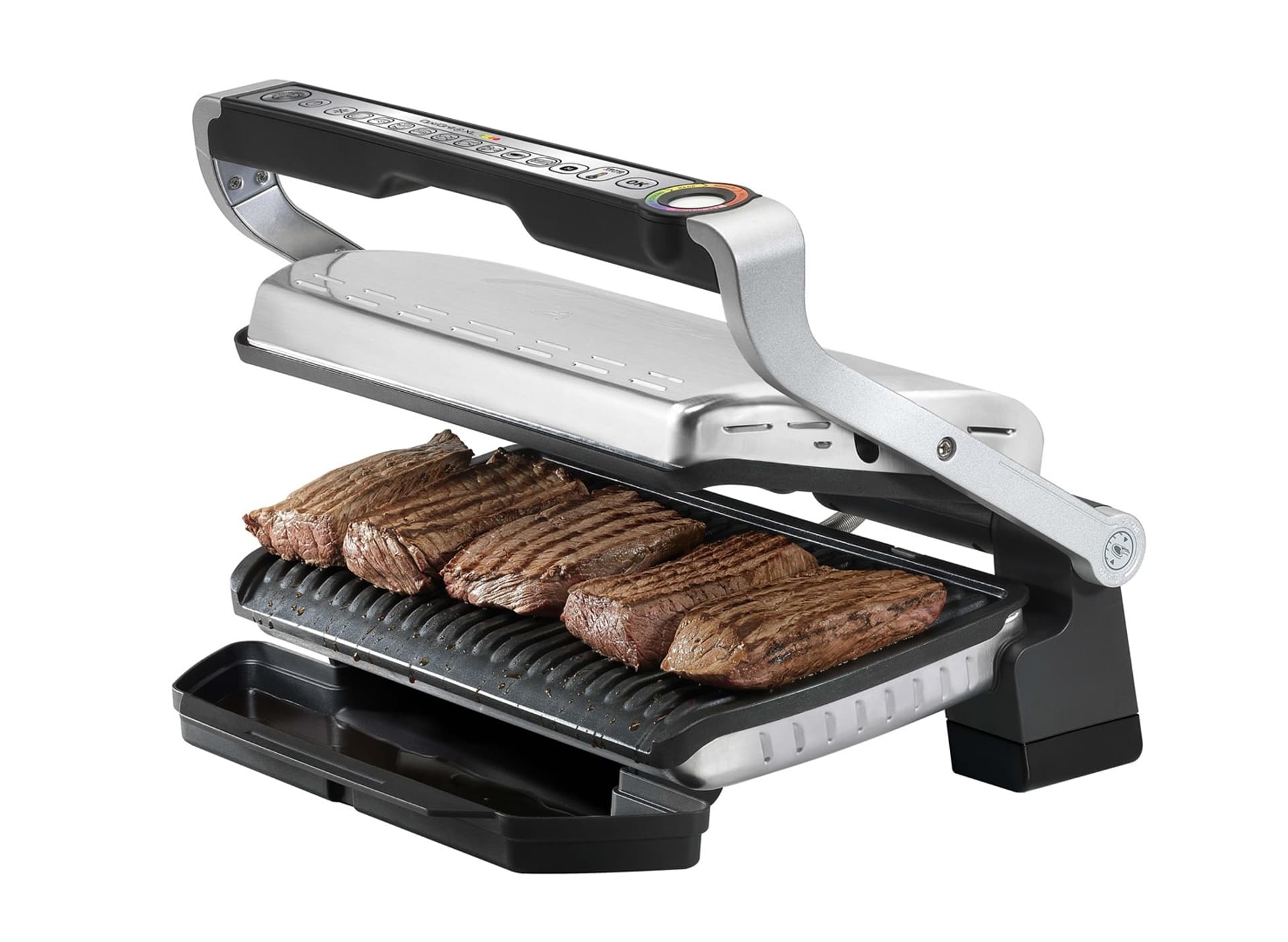 

Tefal GC722D34 Optigrill+ XL (składany; 2000W; kolor czarno-srebrny)