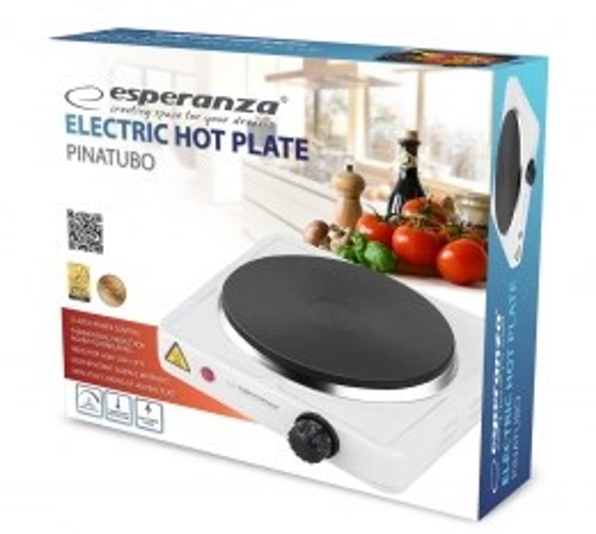 

Kuchenka Esperanza Pinatubo EKH002W (1 pole grzejne)