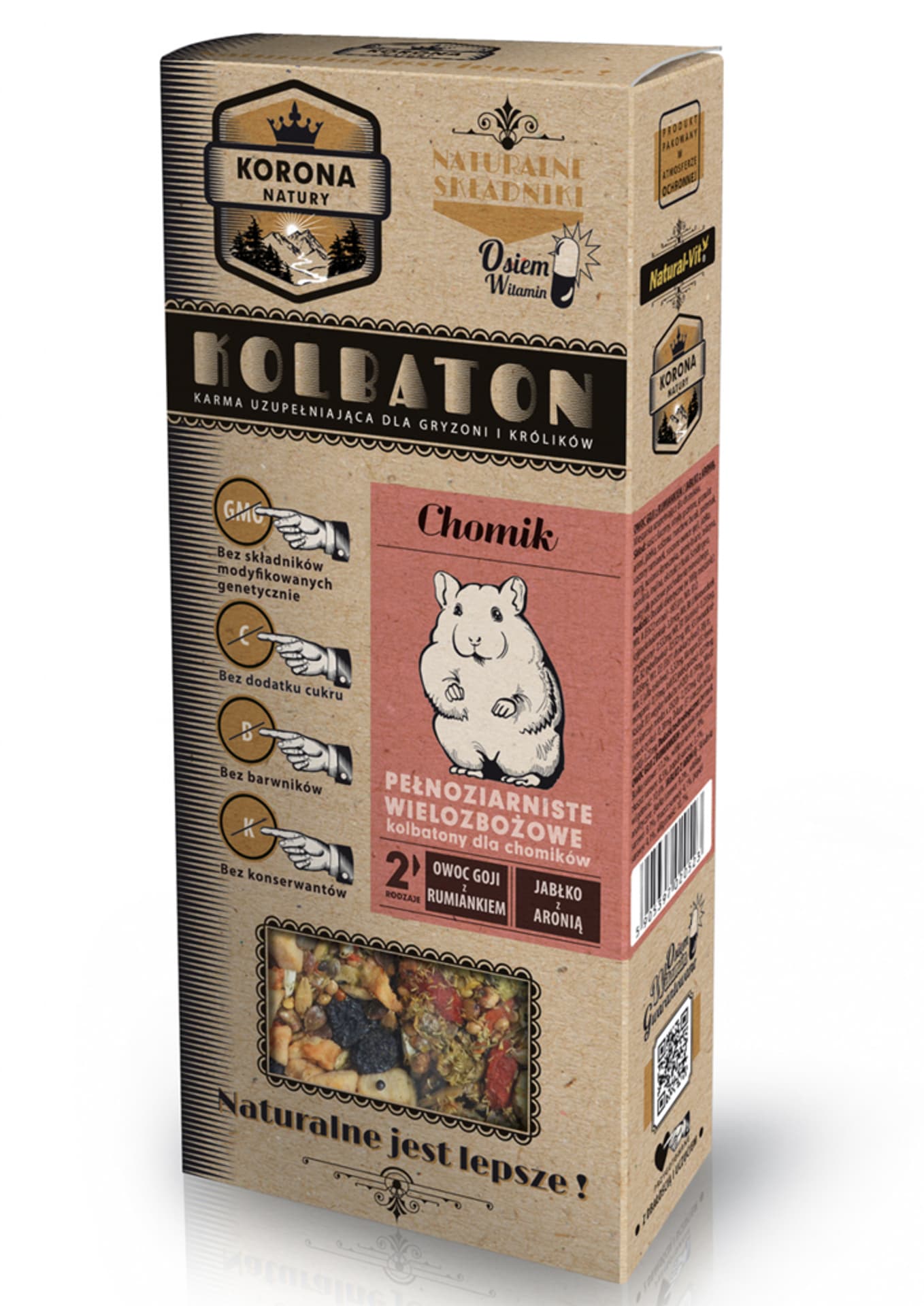 

KORONA NATURY Kolbaton - Chomik 120g