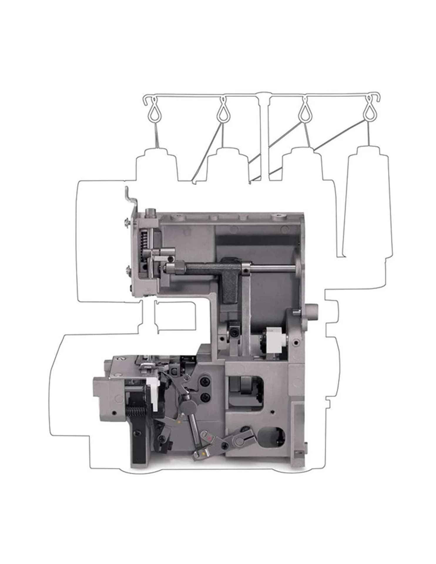 

Overlock Singer HD0405