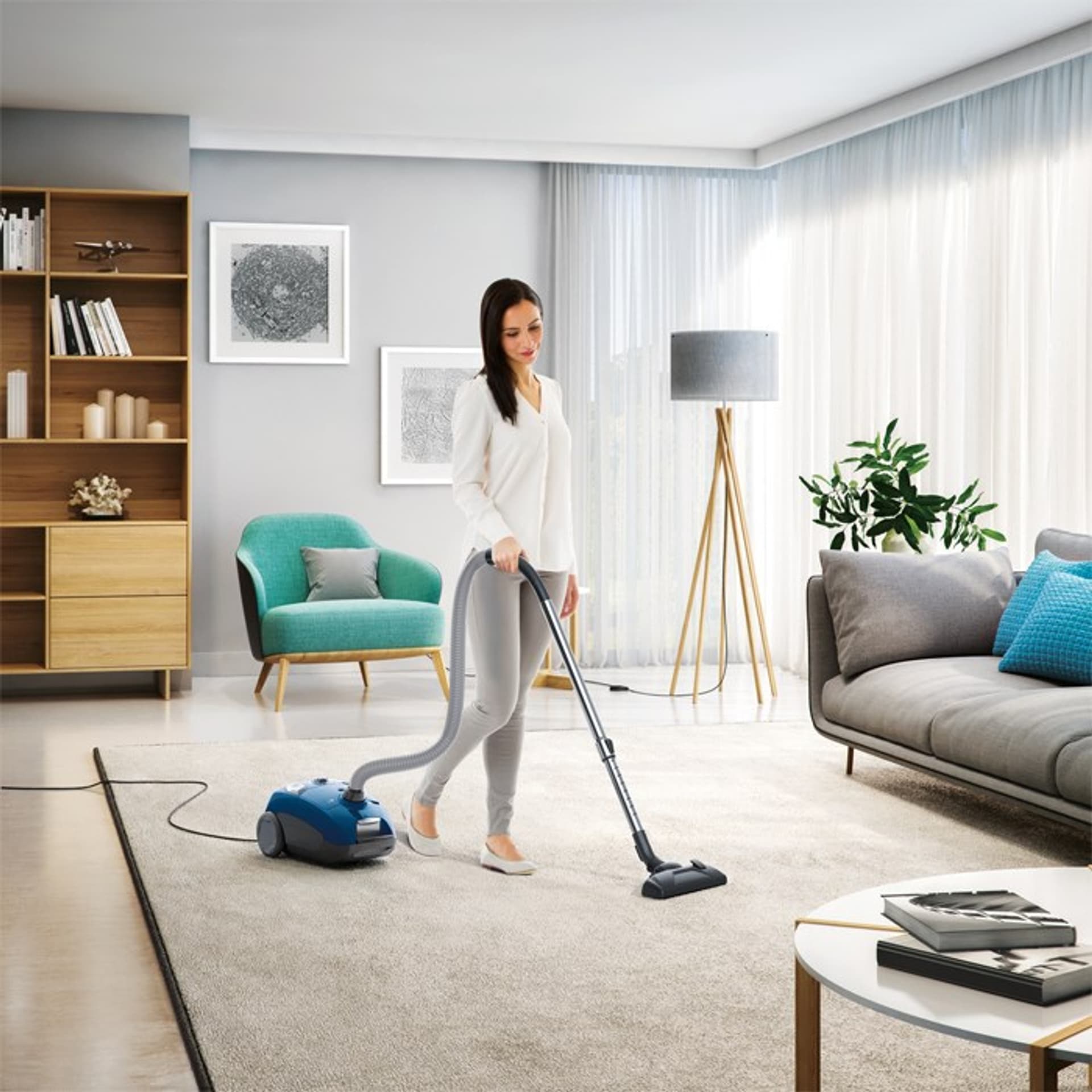 

Odkurzacz workowy Electrolux EEG41CB (650W; kolor niebieski)