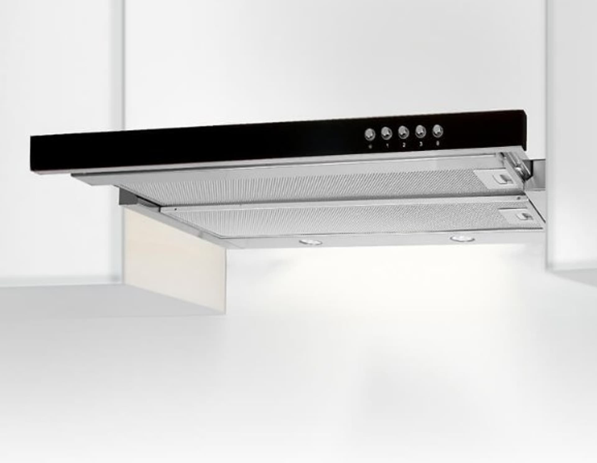 

Okap podszafkowy teleskopowy AKPO WK-7 LIGHT GLASS 60 INOX CZARNY (265,5 m3/h; 600mm; kolor inox, front czarne szkło)