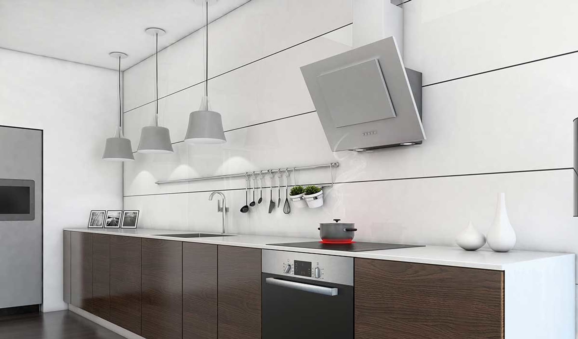 

Okap kominowy, przyścienny CIARKO NTI 60 Inox (600mm; kolor inox)