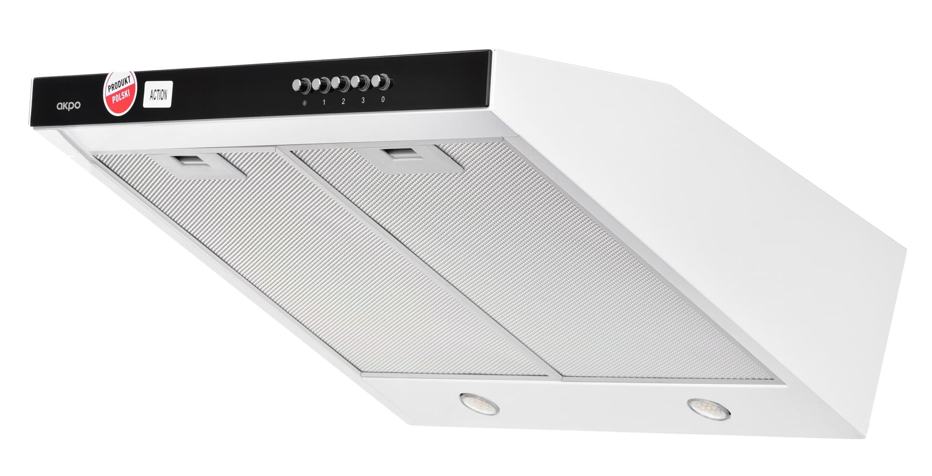 

Okap podszafkowy AKPO WK-7 K GLASS 60 BIAŁY/CZARNE SZKŁO (600mm; kolor biały, front czarne szkło)