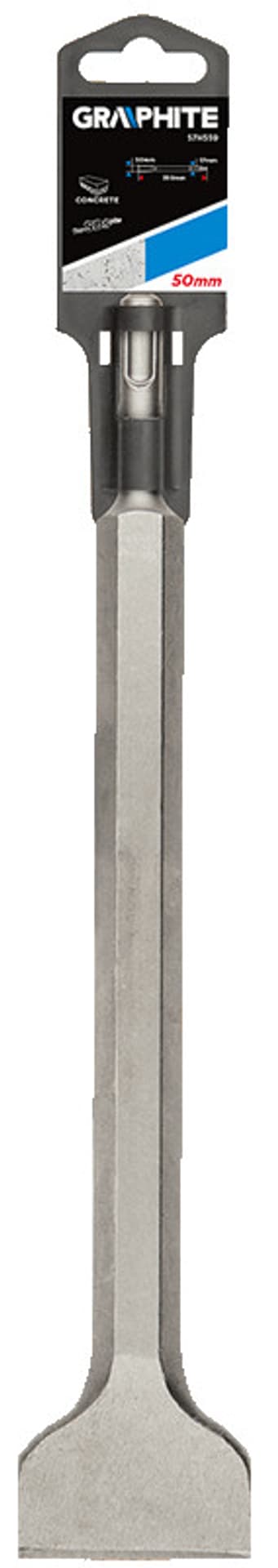 

Dłuto SDS Plus 50 x 17 x 350 mm