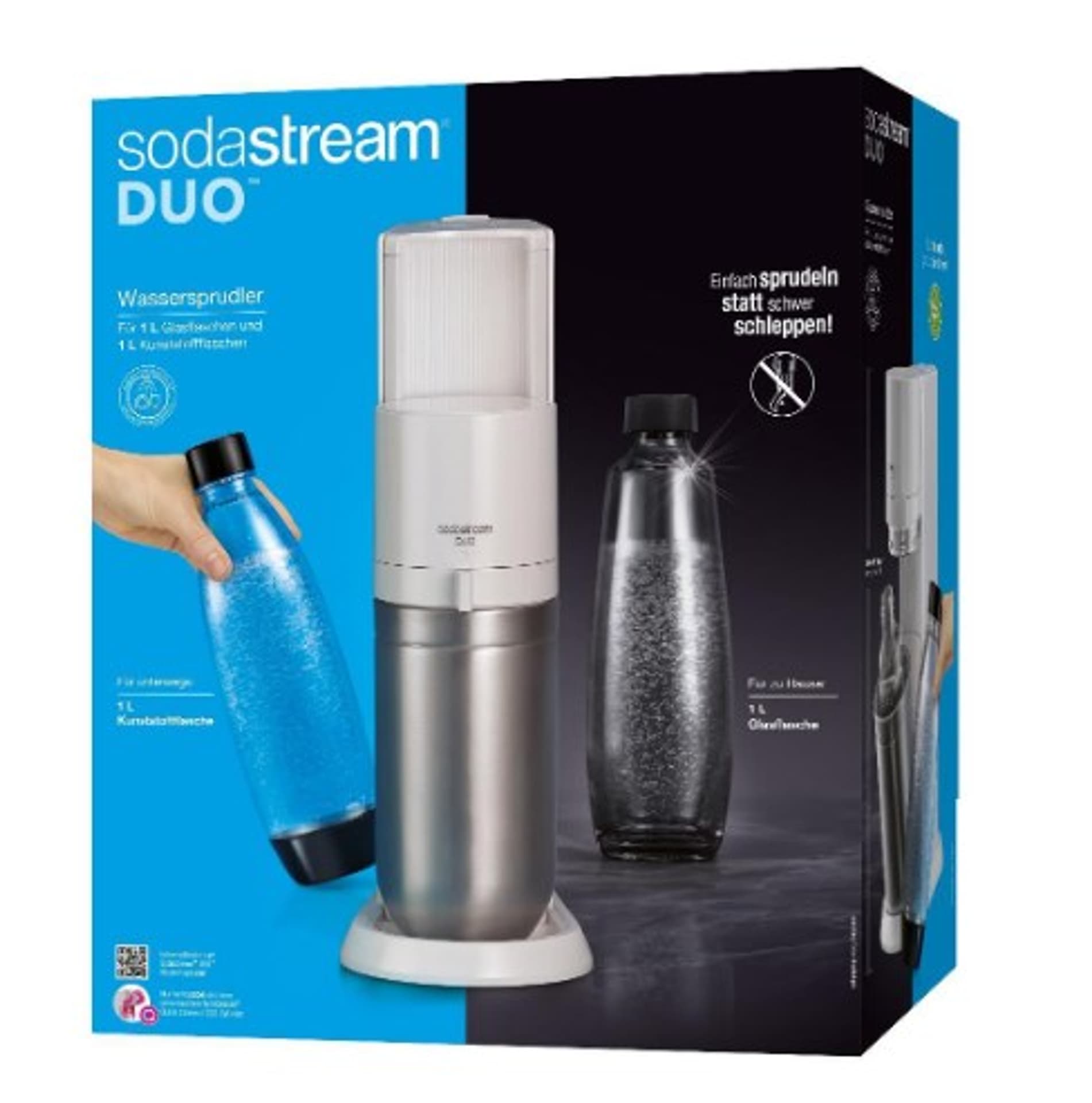 

Ekspres SodaStream Duo biały , 2 butelki