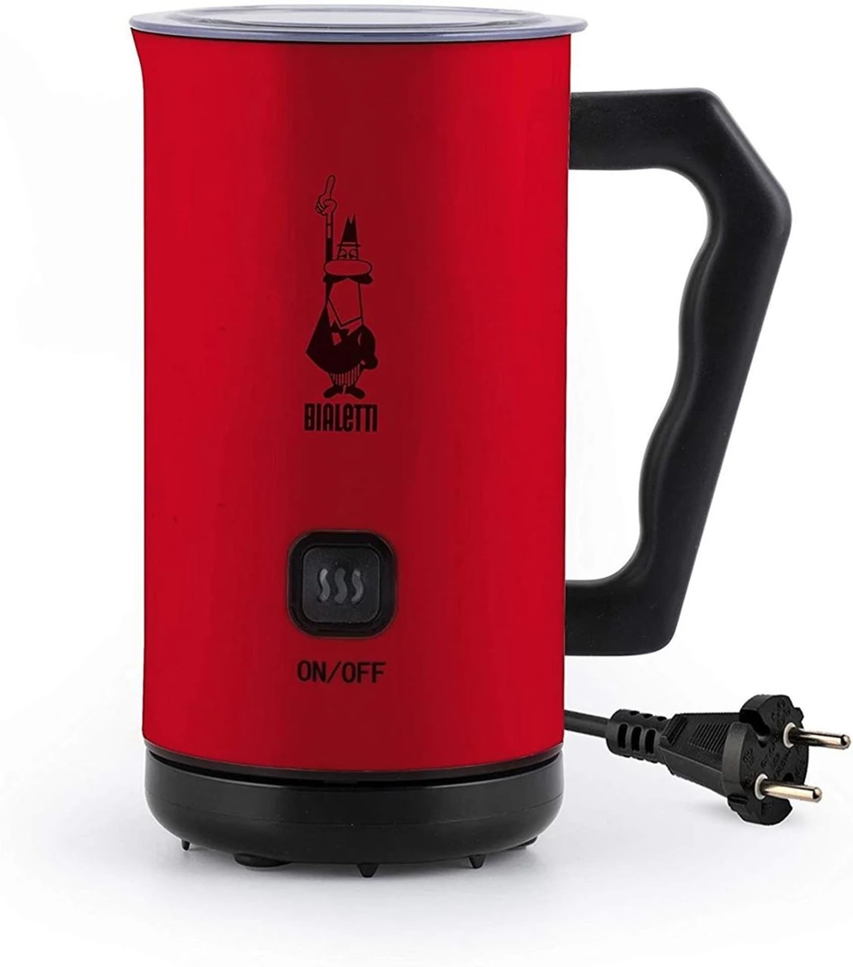 

Bialetti Milk Frother MKF02 rosso elektryczny spieniacz do mleka