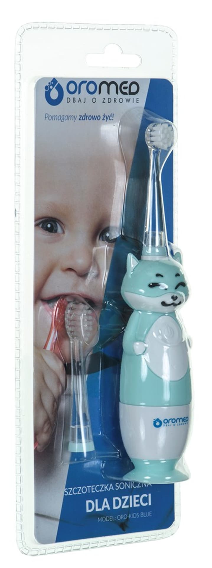 

Szczoteczka soniczna dla dzieci ORO-KIDS BLUE