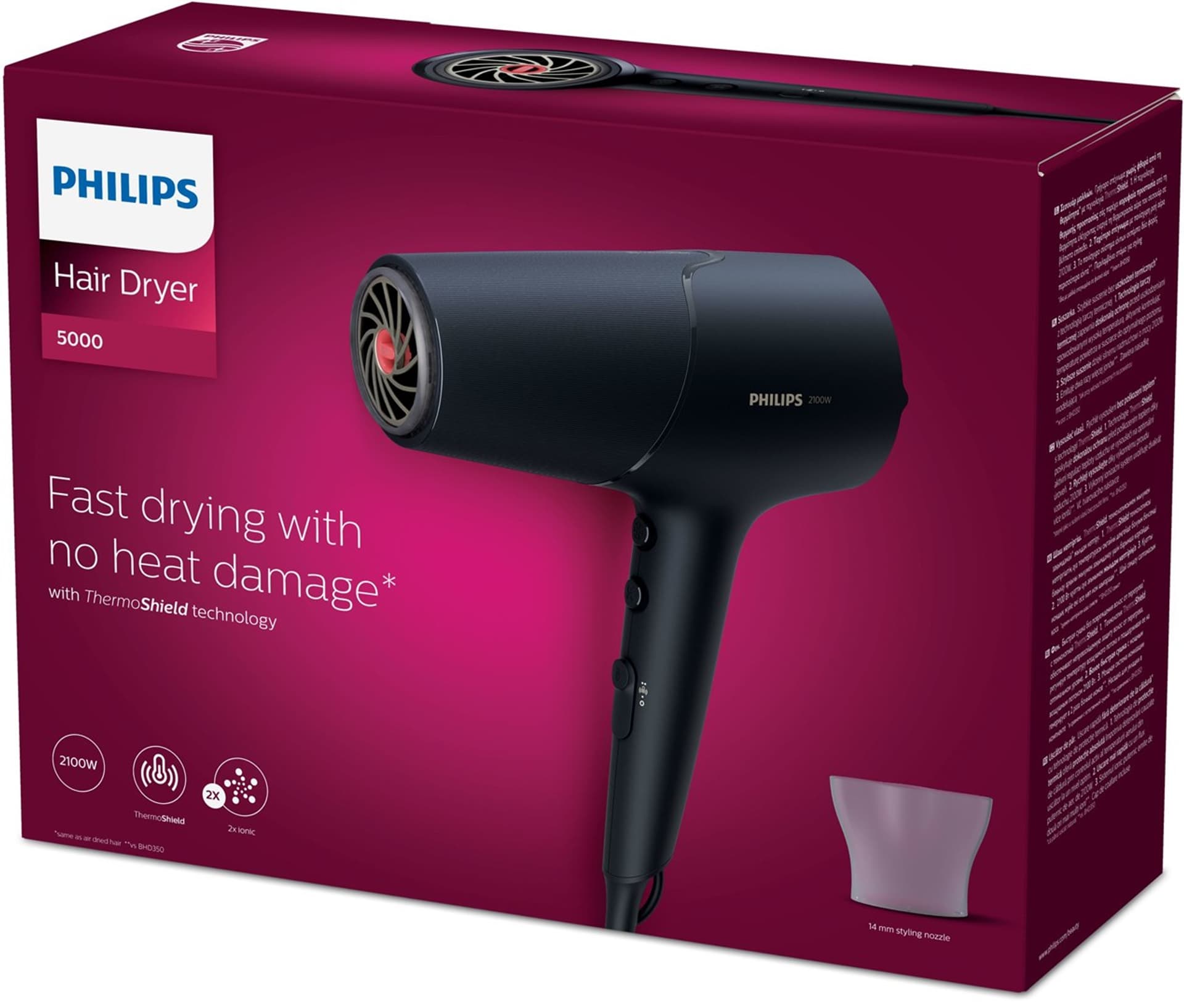 

Suszarka do włosów PHILIPS BHD 504/00