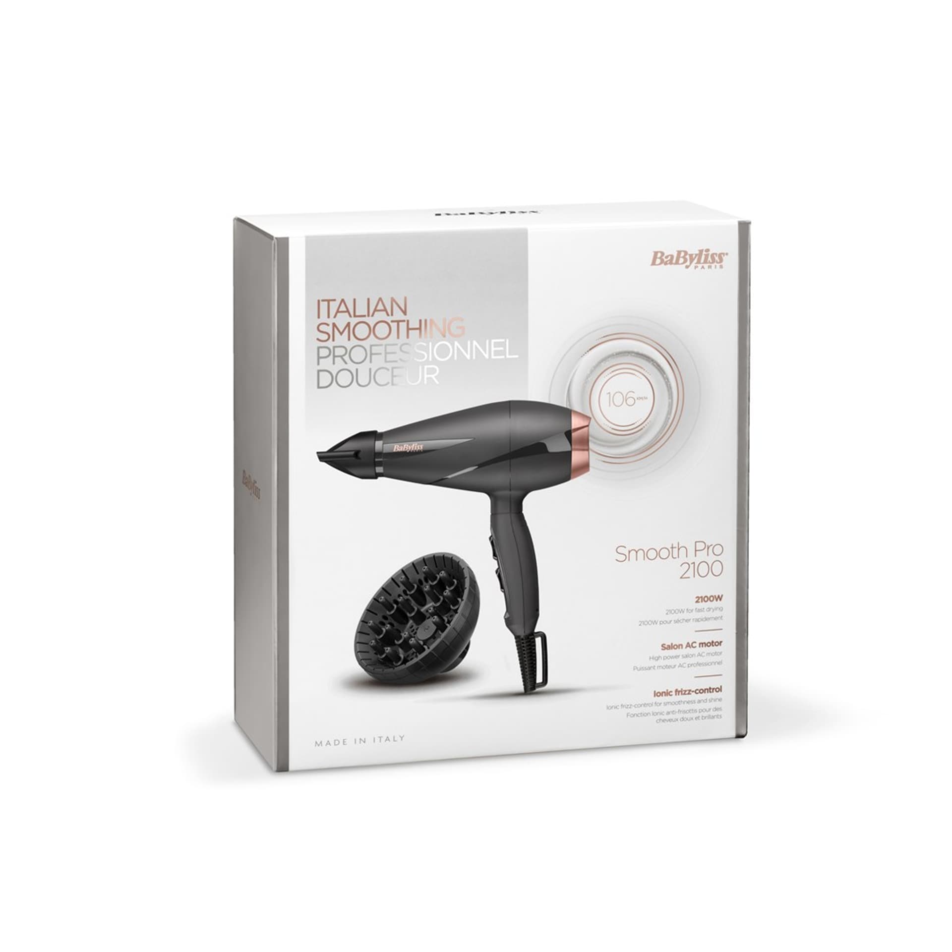 

Suszarka do włosów BABYLISS 6709DE