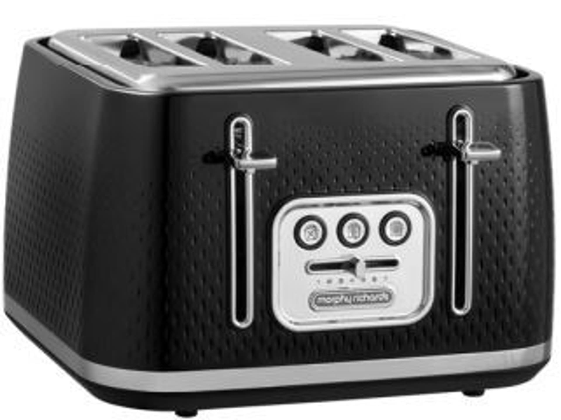 

Toster Morphy Richards Verve czarny 4 kromki