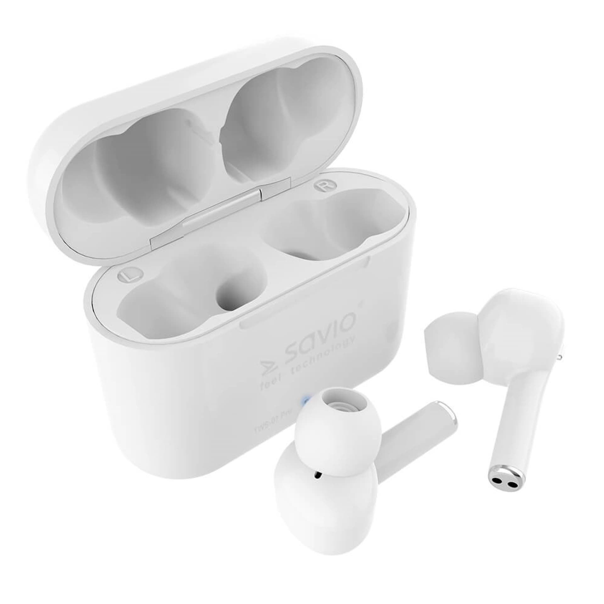 

SAVIO BEZPRZEWODOWE SŁUCHAWKI BLUETOOTH 5.0 Z POWER BANKIEM TWS-07 PRO
