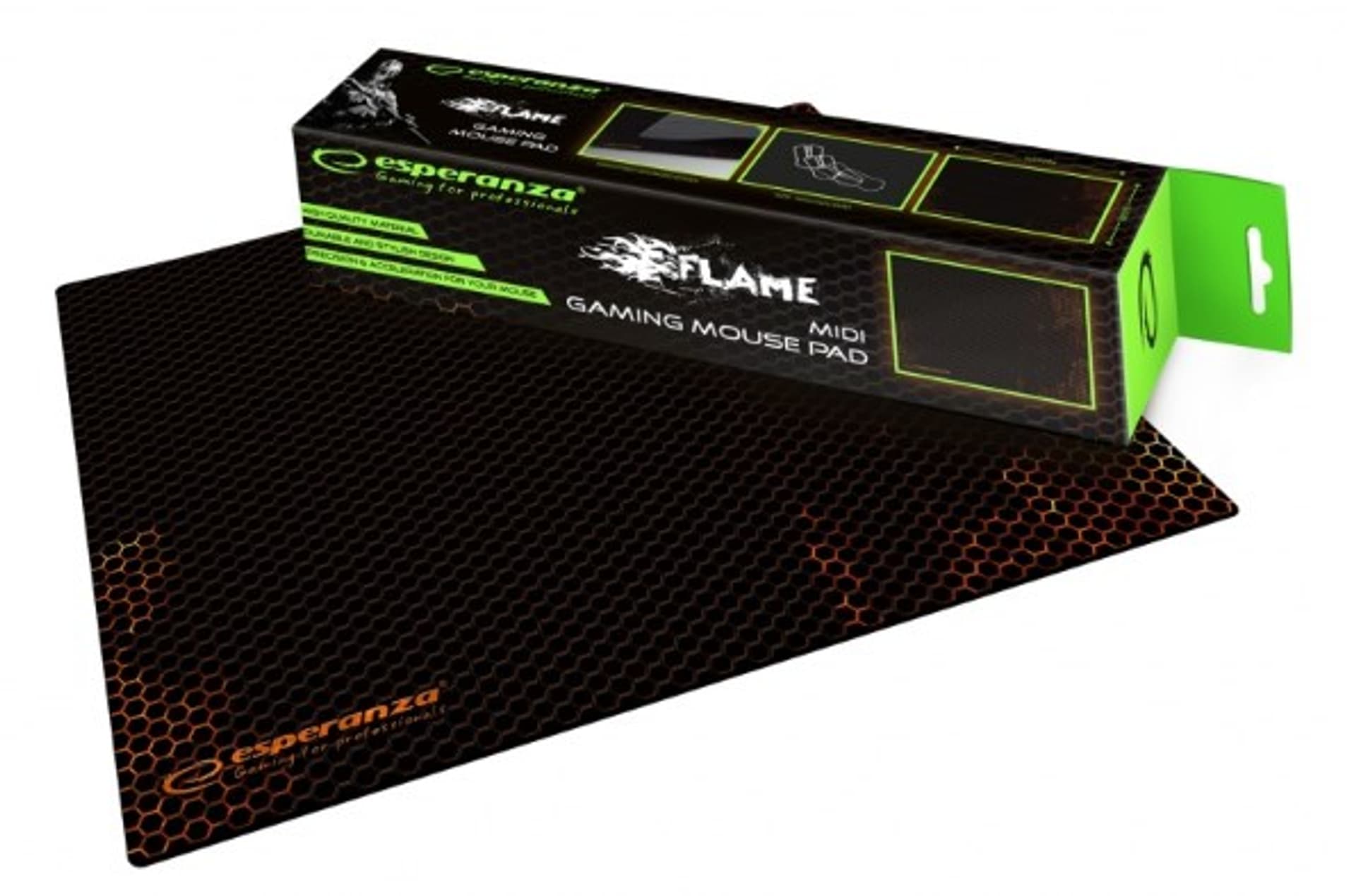 

Podkładka gamingowa pod mysz Esperanza Flame EGP102R (300mm x 240mm)