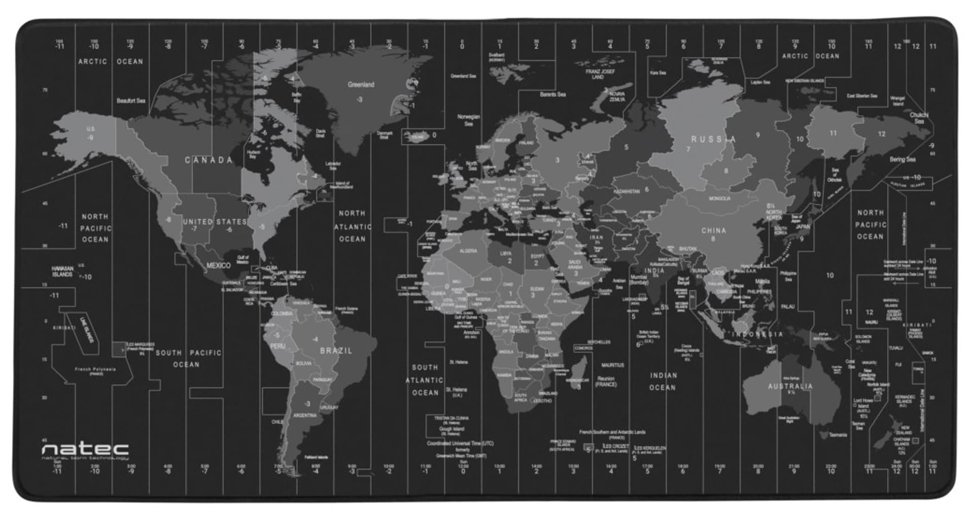 

Podkładka pod mysz NATEC Time Zone NPO-1119 (800mm x 400mm)