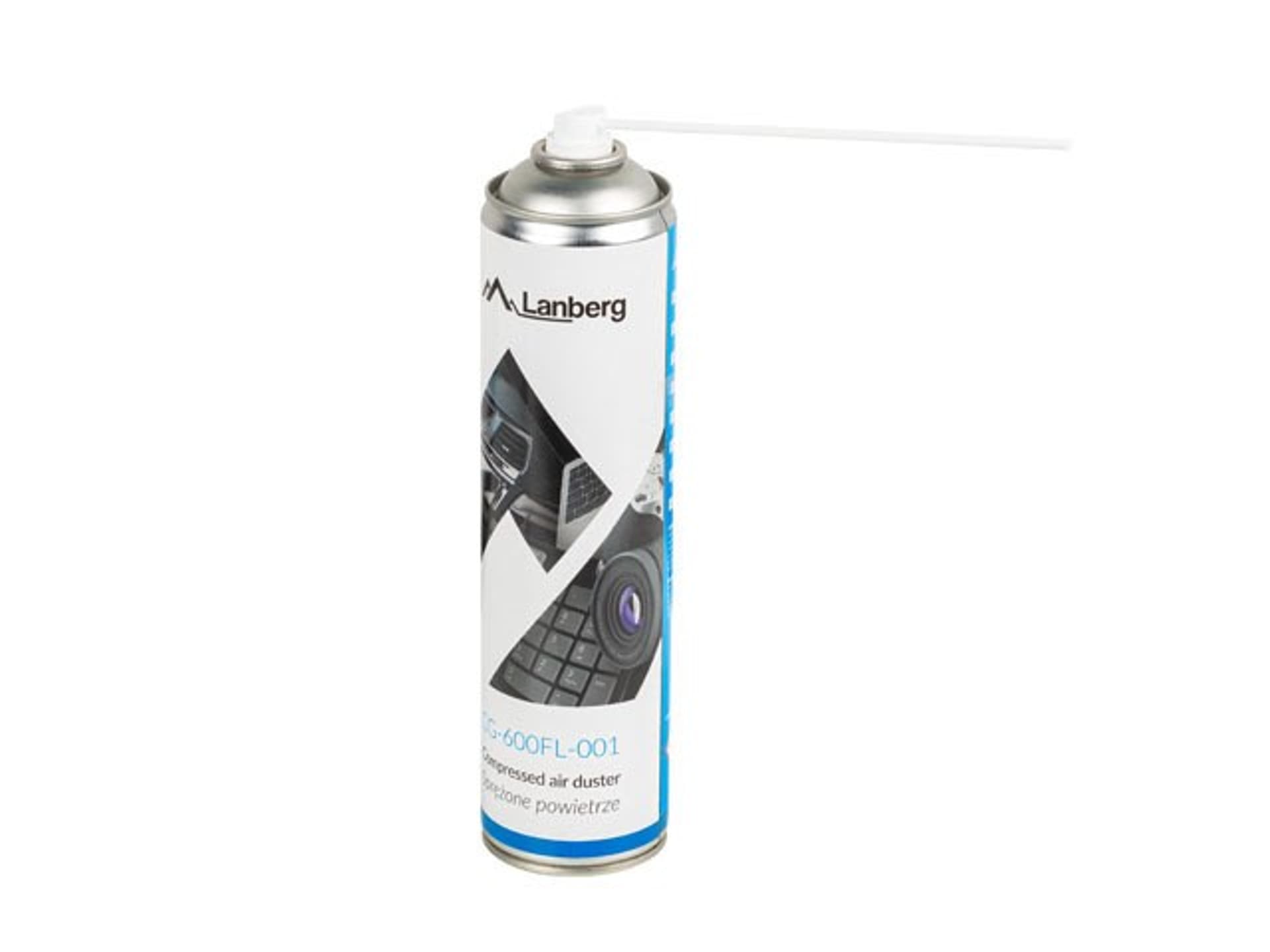 

LANBERG SPRĘŻONE POWIETRZE AIR DUSTER 600ML CG-600FL-001