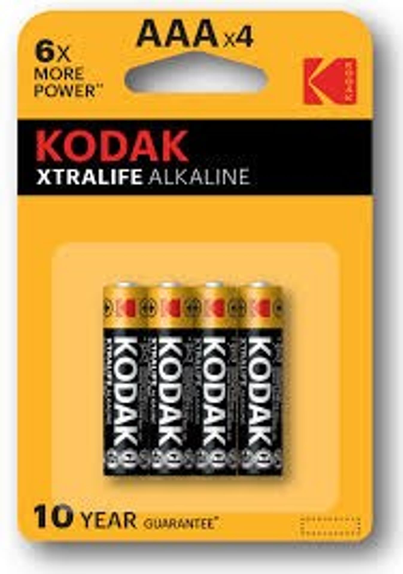 

KODAK BATERIE ALKALICZNE XTRALIFE ALK.LR3 BLISTER [KPL=4SZT]