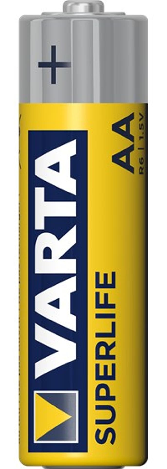 

Zestaw baterii cynkowo-węglowe VARTA Superlife R6 AA (Zn-C; x 4)