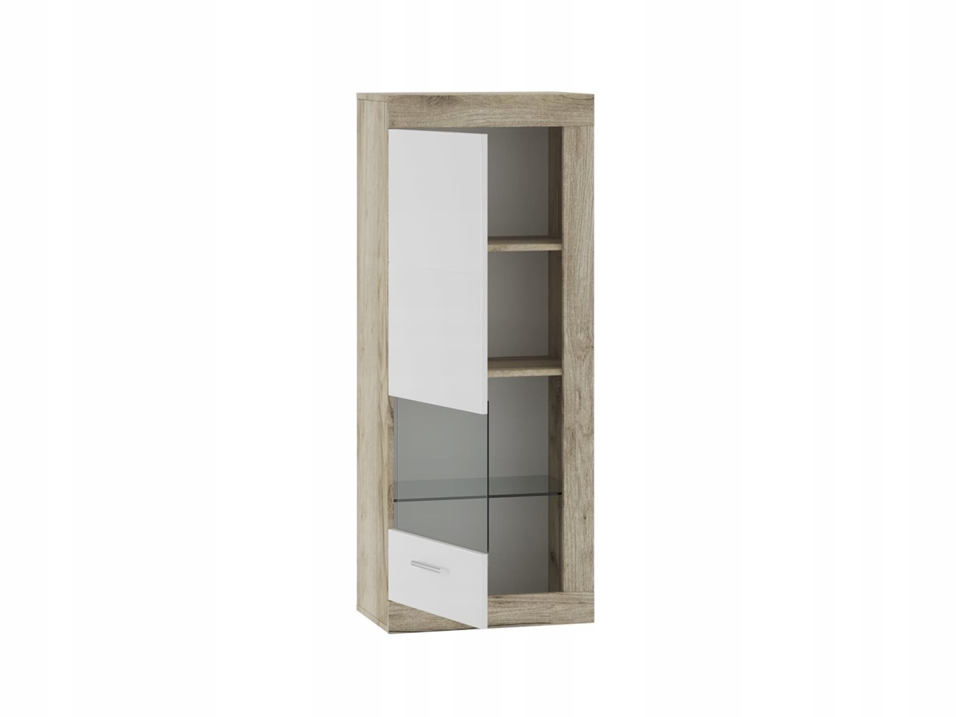 

Witryna 53x132x33 ULTRA dąb craft szary/biały poł.