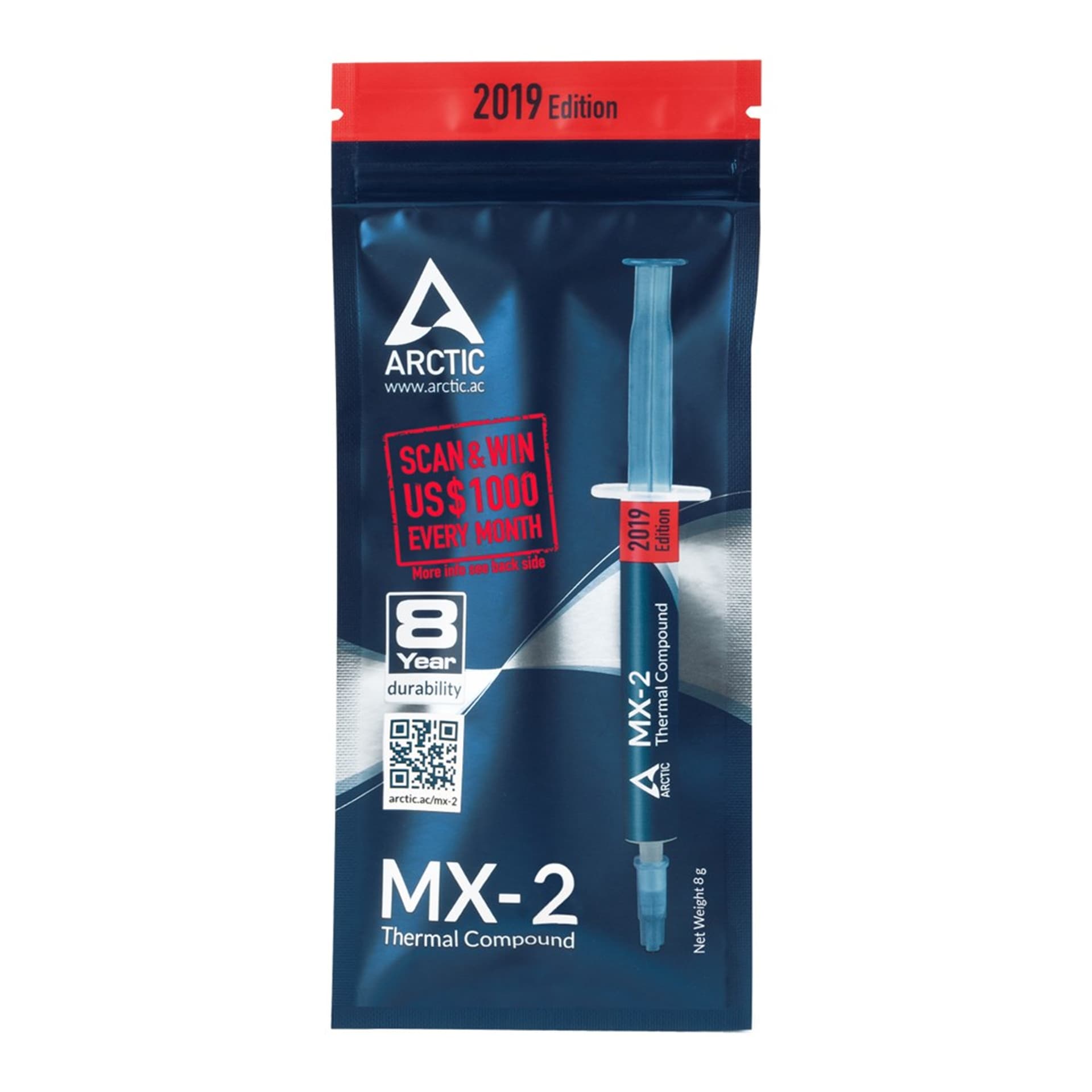 

Pasta termoprzewodząca Arctic Cooling MX-2 ACTCP00004B (8 g)