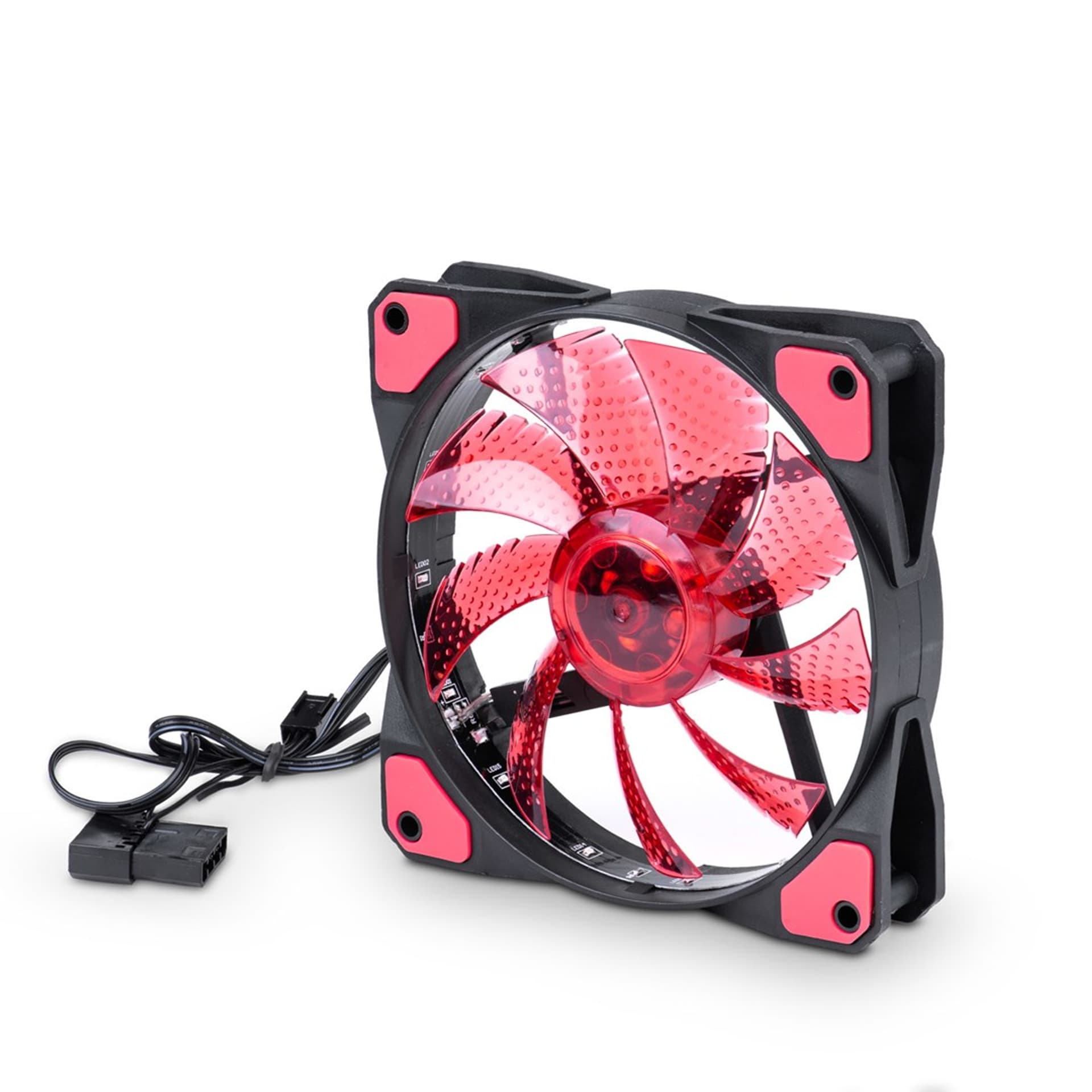 

Wentylator LED Akyga AW-12C-BR (120 mm; Czerwony)